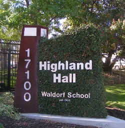 Highland Hall Entrance