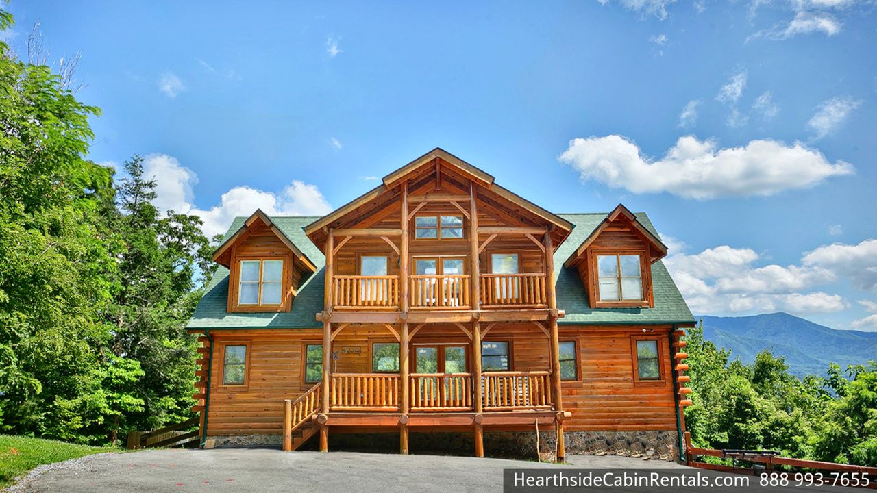 HearthSide Cabin Rentals offers a wide variety of Pigeon Forge and Gatlinburg cabin rentals that range in size from one to 16 bedrooms.