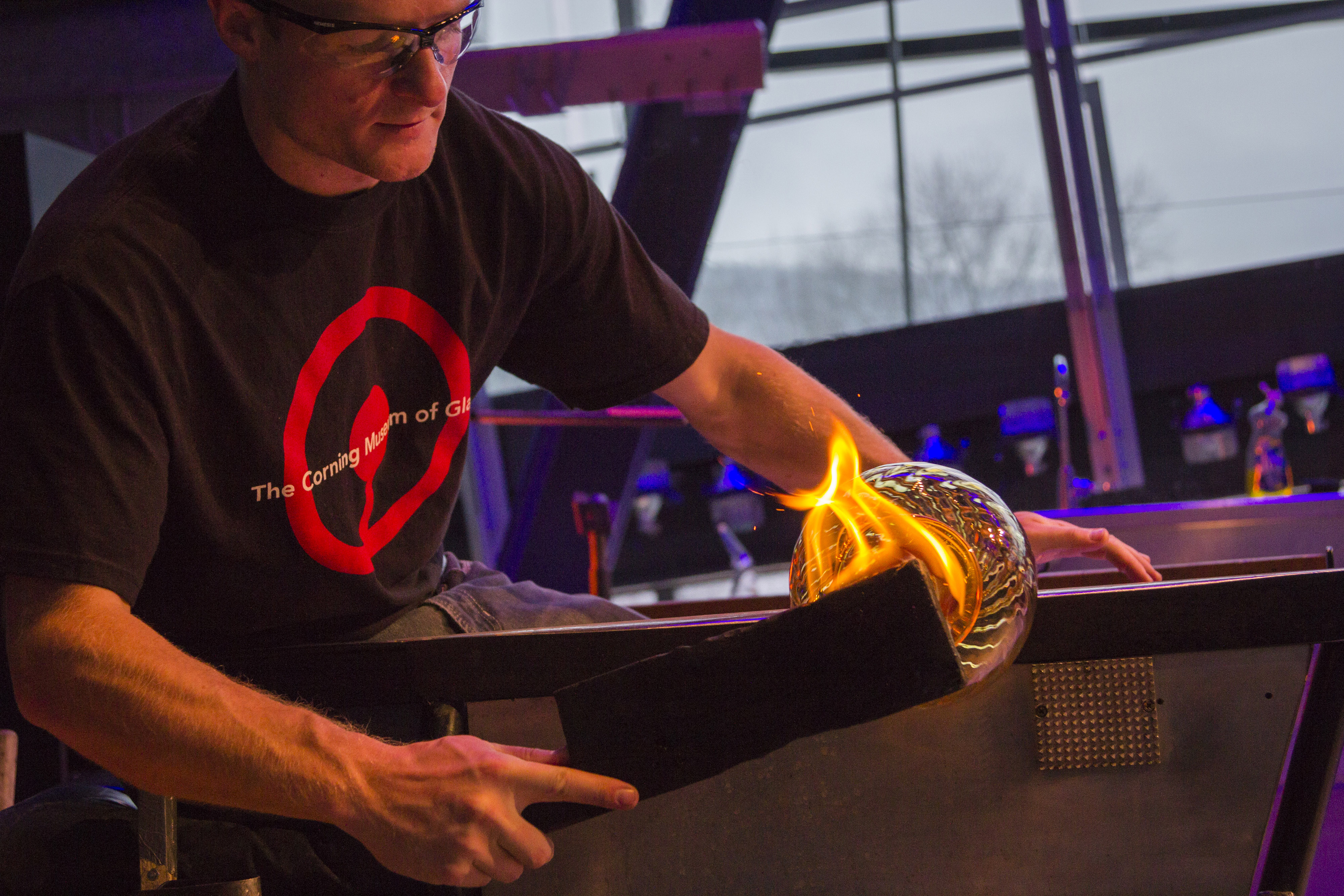 Live Hot Glass Shows at The Corning Museum of Glass