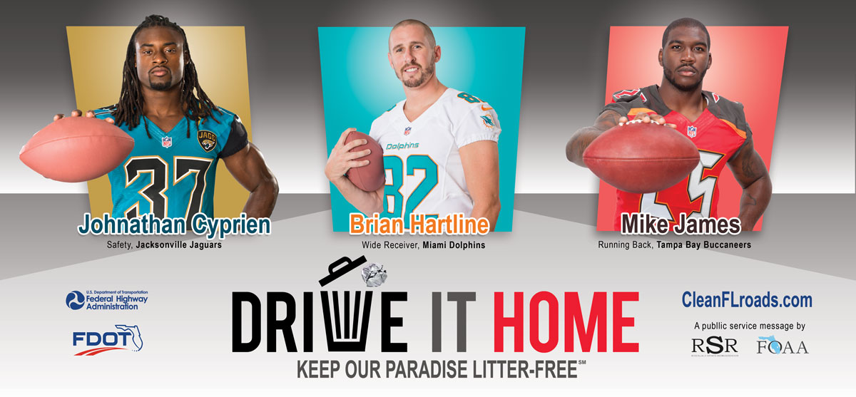Drive It Home . . . Keep Our Paradise Litter-Free