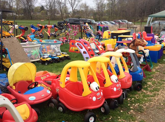 Lots of toys at the VNA Rummage Sale October 2-4, 2015.