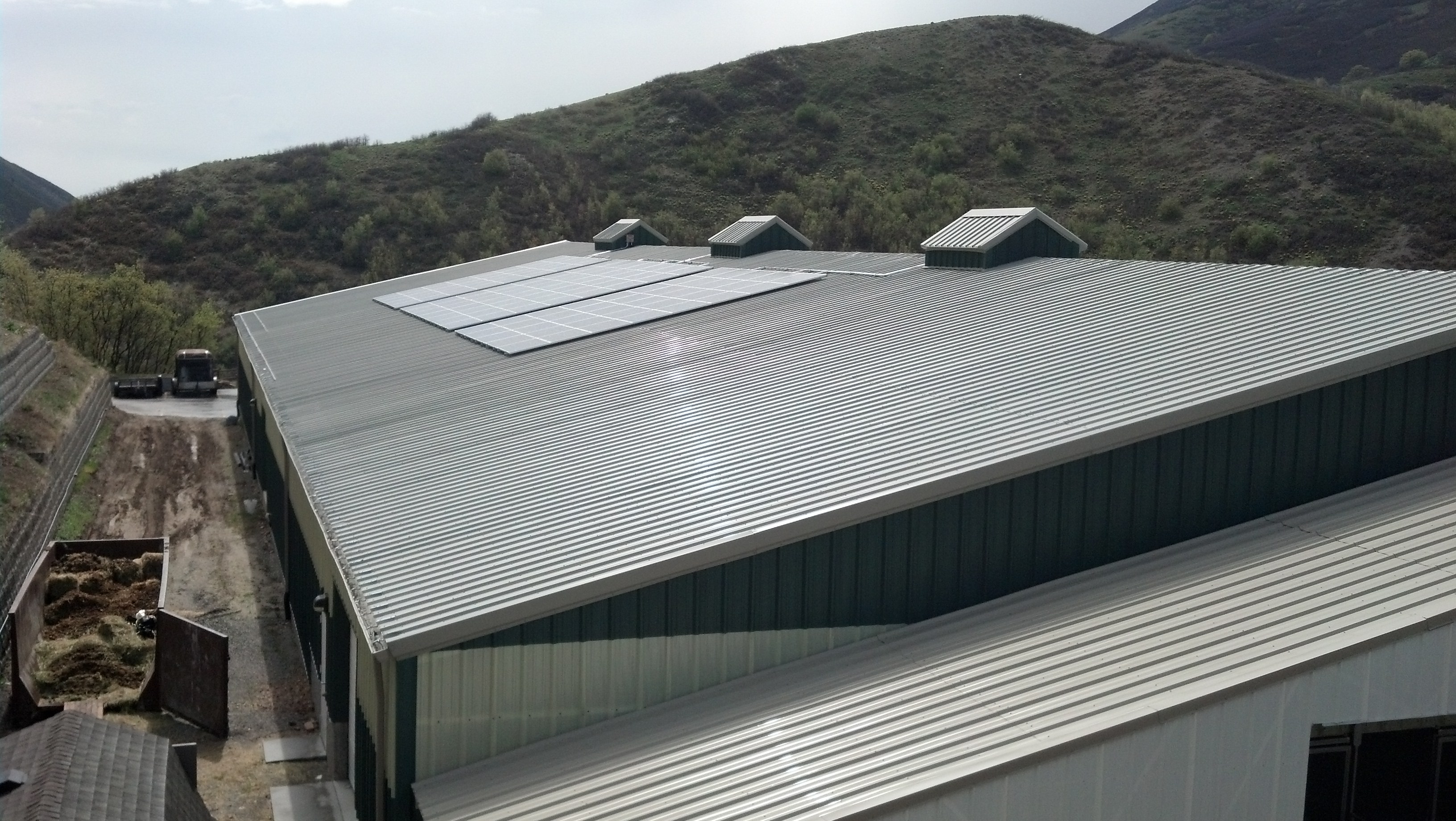 Orginal roof: Camp Kostopulos' Equestrian Center