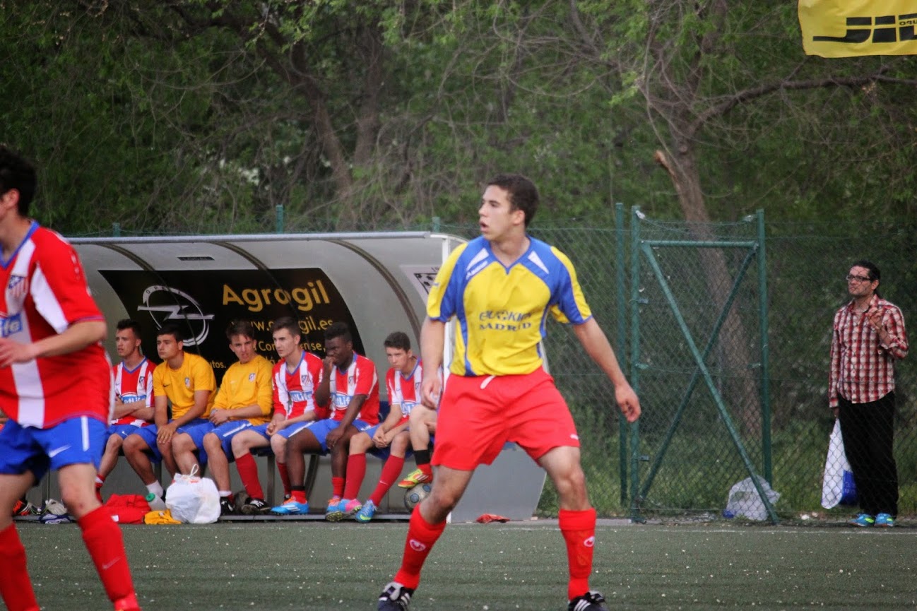 EduKick Madrid guest player, Jace Kotsopoulos in final against Atletico...