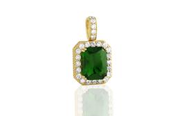 Avianne & Co. Emerald Pendant