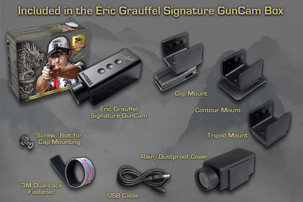 Included with the Eric Grauffel Signature GunCam