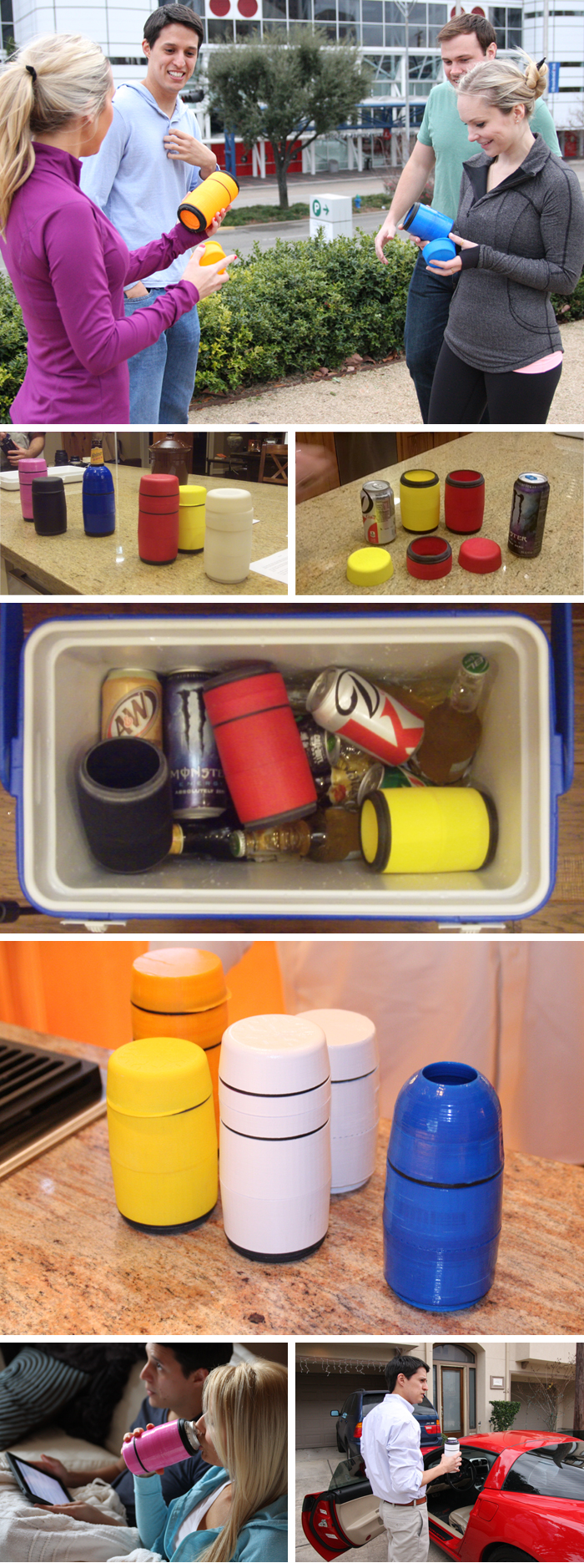 ColdCan prototypes being used.