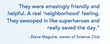 "Allied swooped in like superheroes."