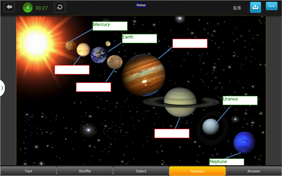 Interactive Planets