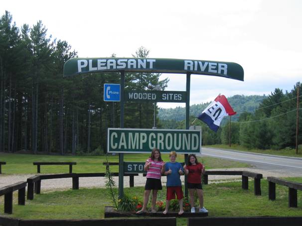 Pleasant RIver Campground, Bethel, Maine