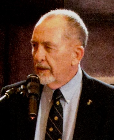 Former Sergeant Hannis Latham, who served in the U.S. Army in the 1960s as a Green Beret on an “A” Team with the 10th Special Forces Group, spoke at the exhibit opening