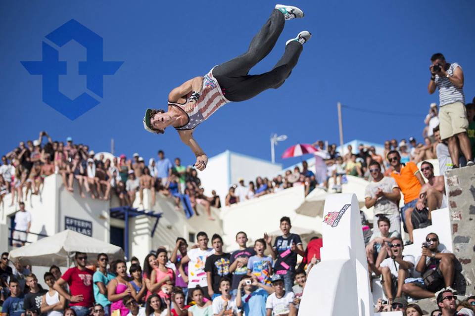Jesse La Flair gets Best Trick and 3rd Place at Red Bull Art of Motion 2013 in Santorini Greece