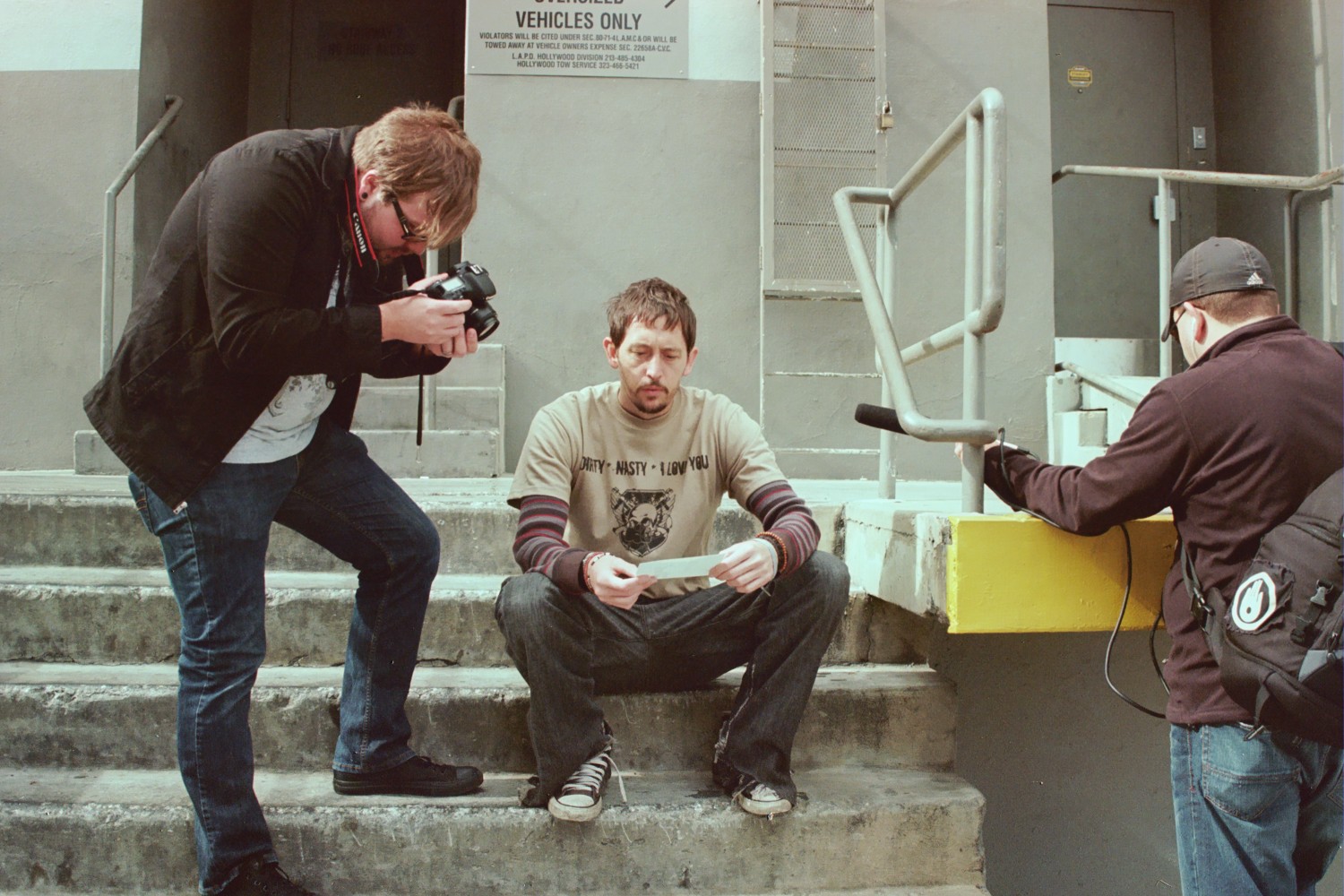 On Location: Actor Donnie Faught, Director Benjamin Ironside Koppin and Producer Matthew John Koppin