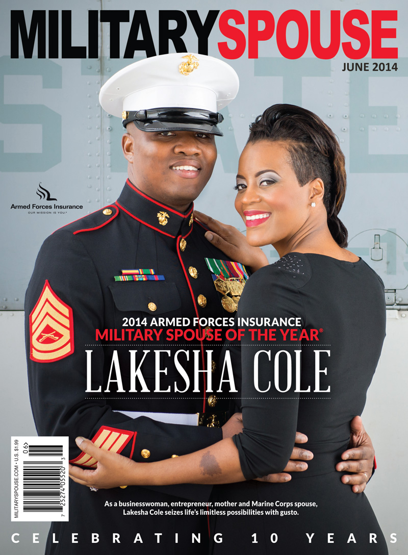 Lakesha Cole, 2014 Armed Forces Insurance Military Spouse of the Year®