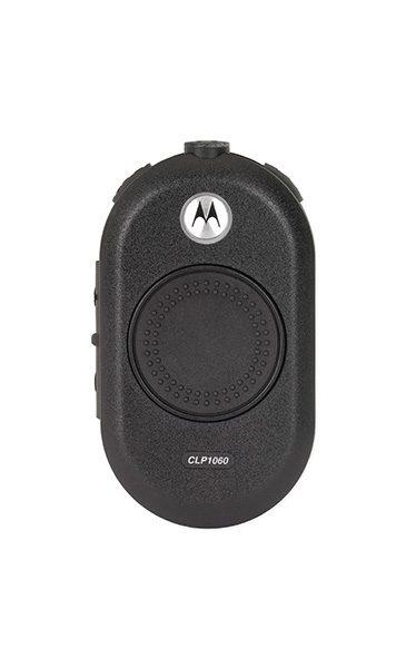 CLP Series two-way radios from Motorola Solutions include an earpiece that offers more discreet communications.