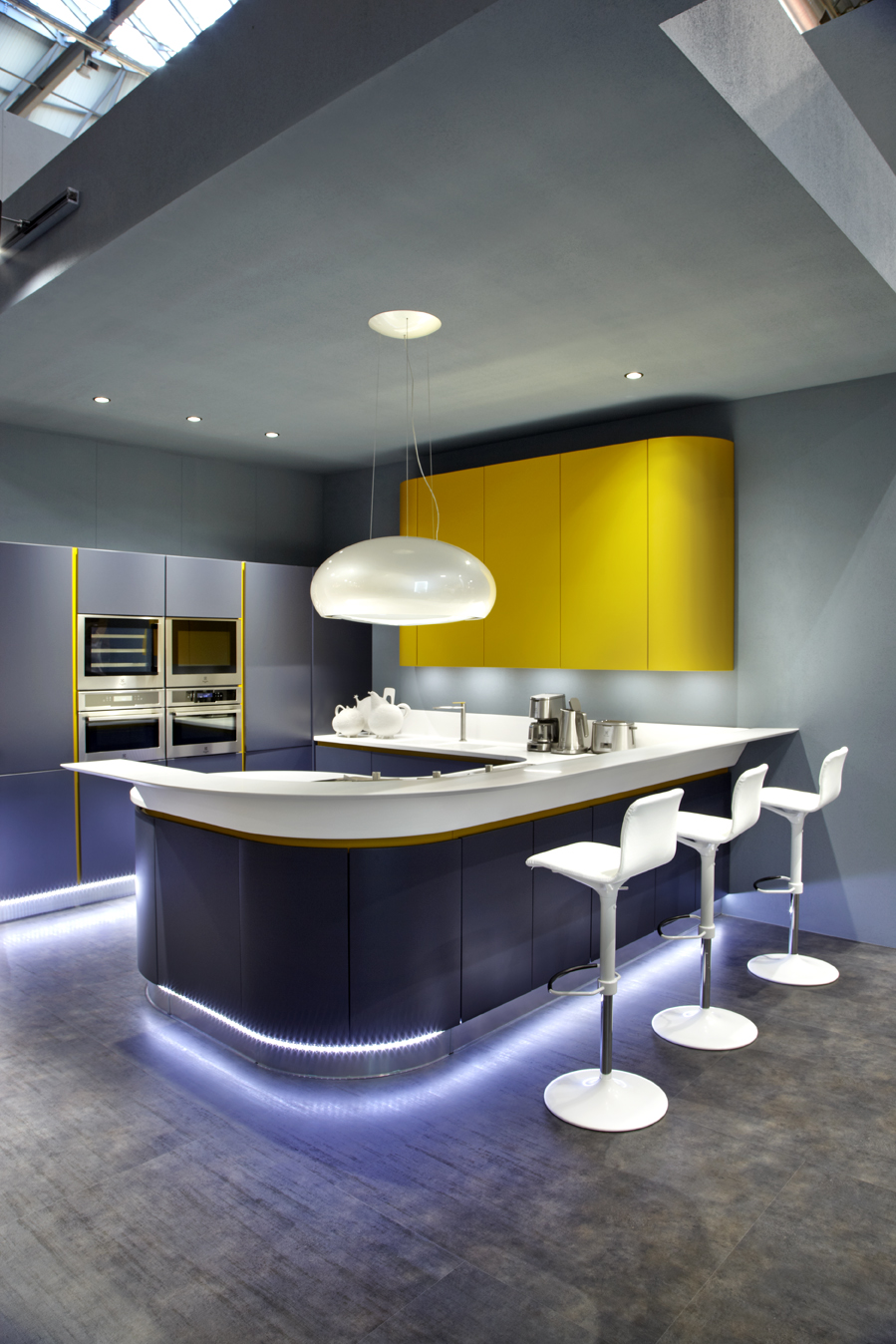 AR-TRE kitchen fabricated by Union, exhibited at Milan Furniture Fair 2014