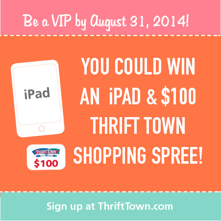 Thrift Town's VIP Rewards Giveaway