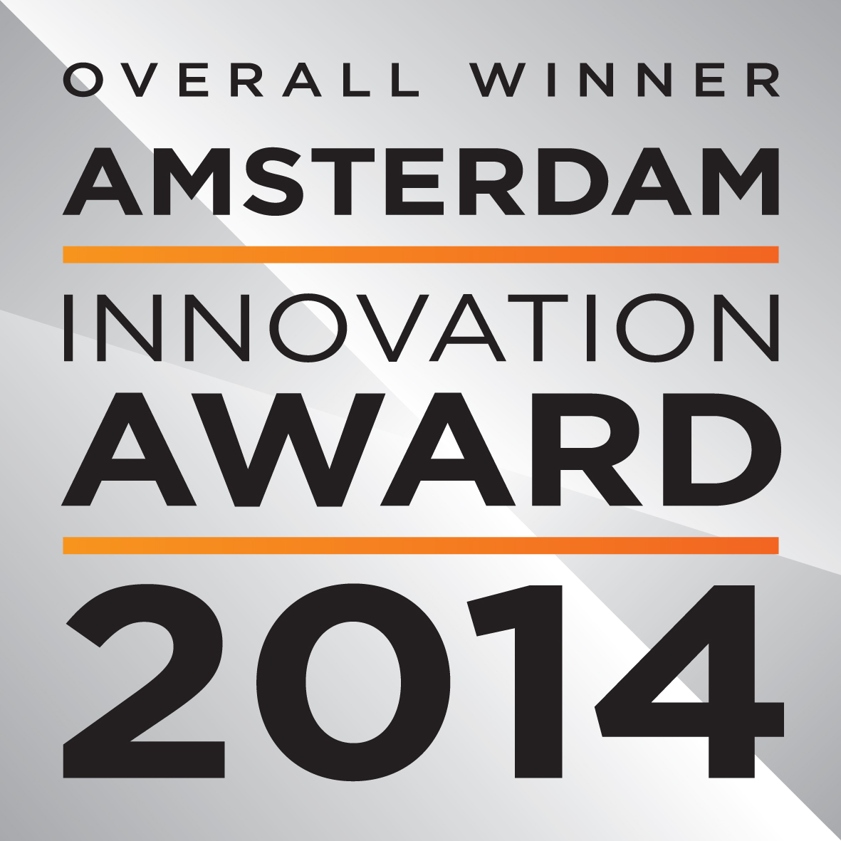 Overall winner - Amsterdam, Innovation Award- 2014