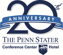 Penn Stater 20th anniversary logo