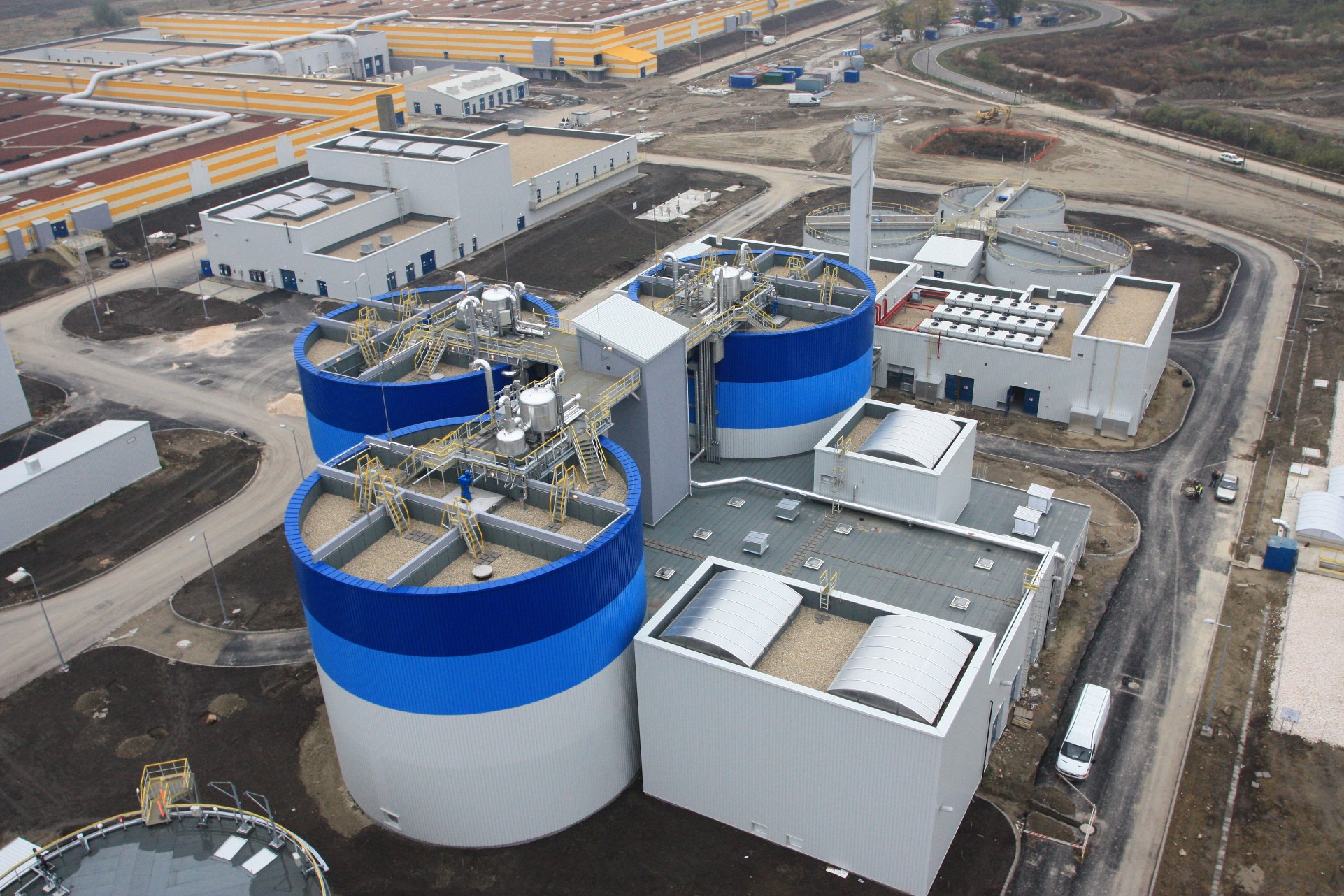 ENER-G's cogeneration project at Budapest waste water treatment plant
