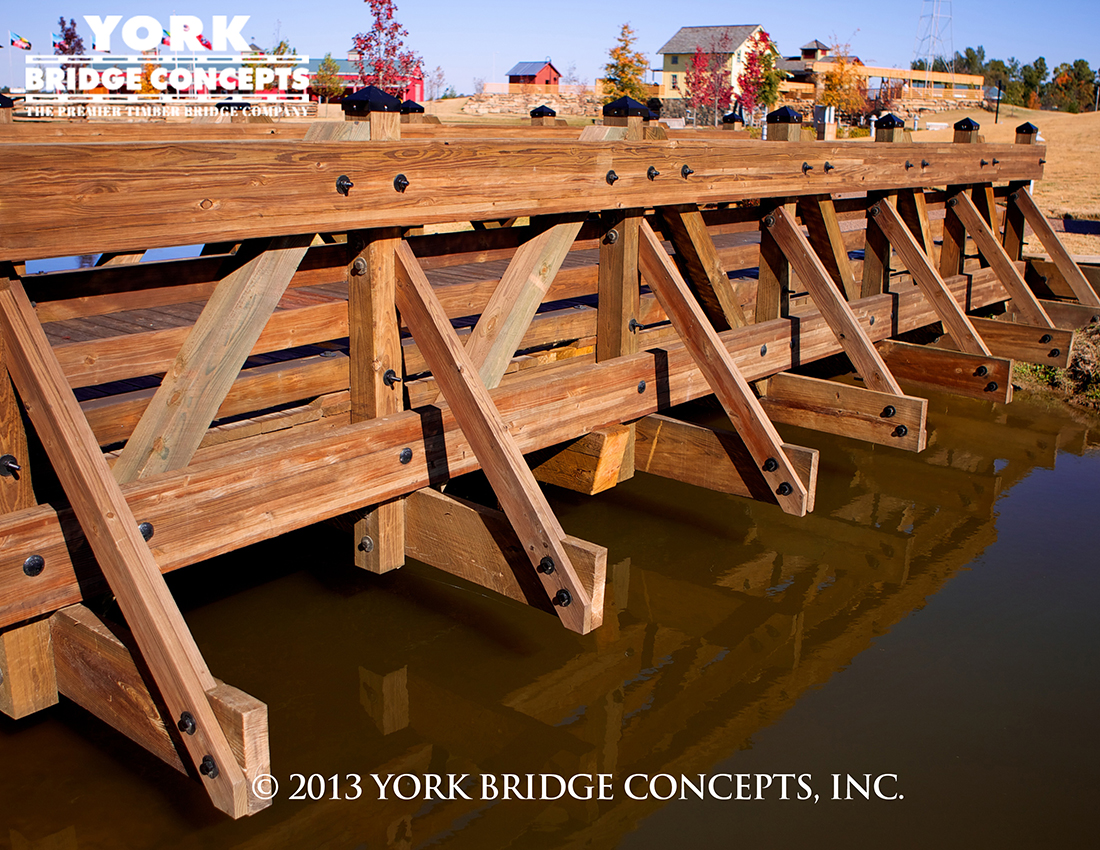 Timber Pedestrian Bridge - York Bridge Concepts™