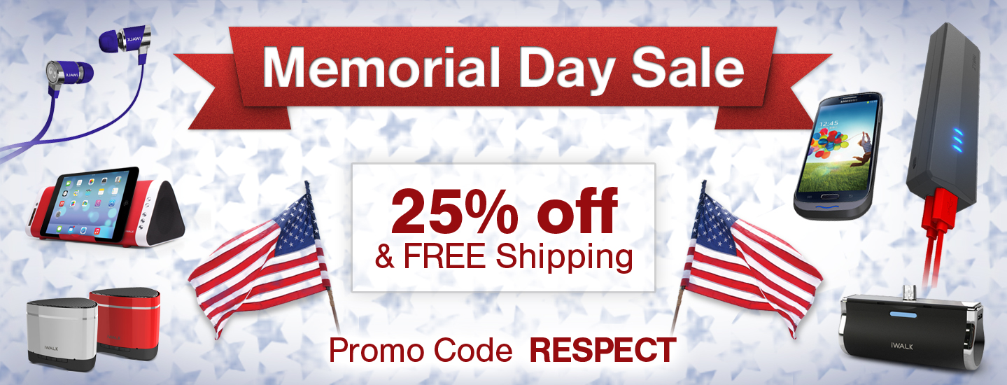 iWALK offers Memorial Day Sale !