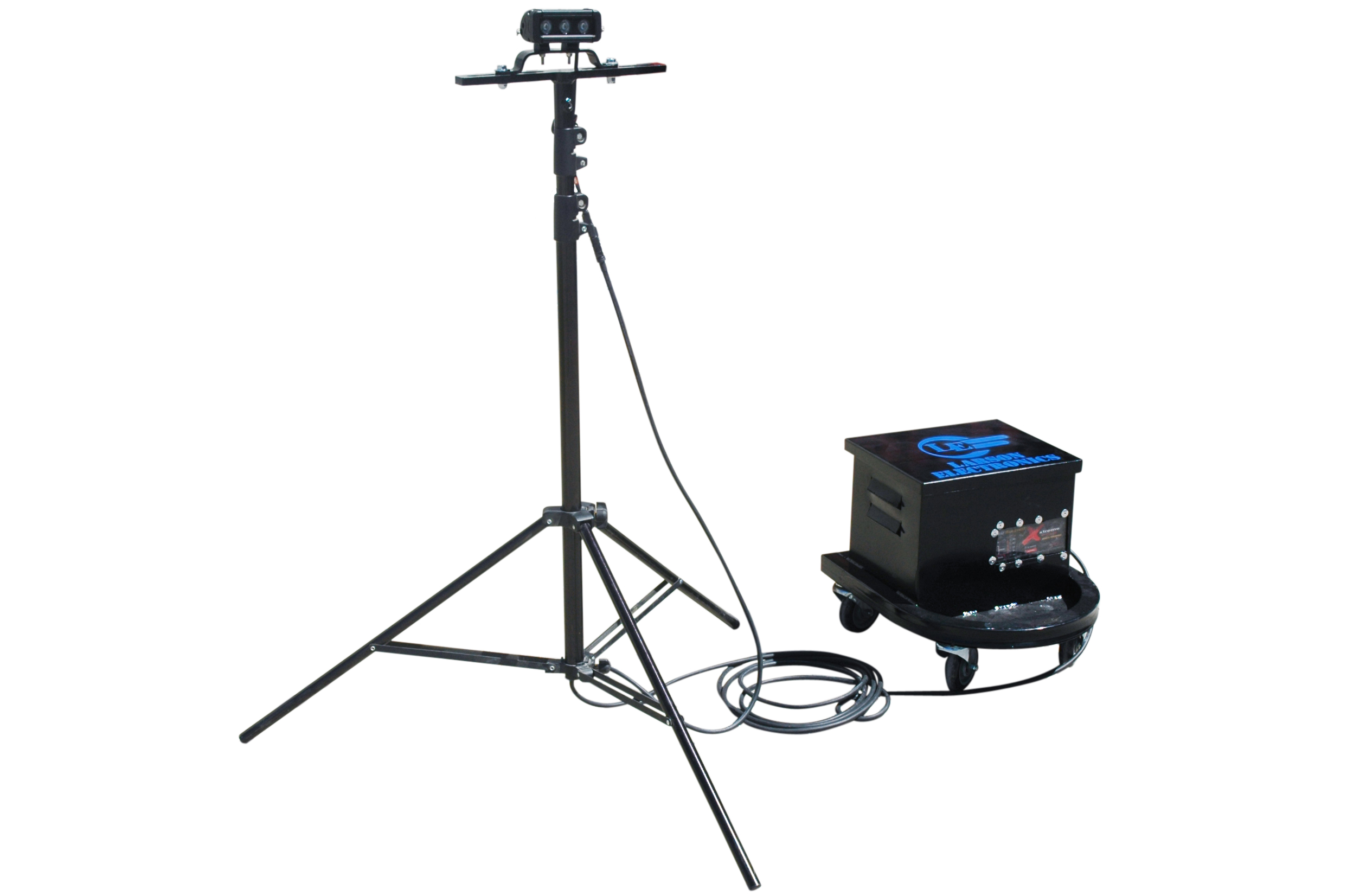 Portable LED Light System with Rechargeable Battery Bank