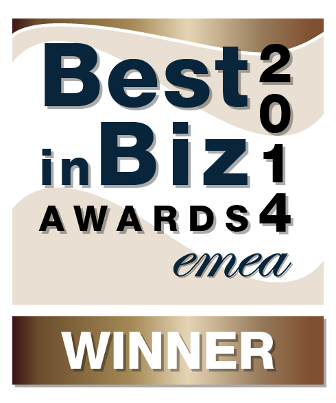 Best in Biz Awards 2014 EMEA bronze winner logo