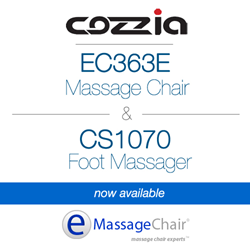 Cozzia ec363e massage chair cs1070 foot massager