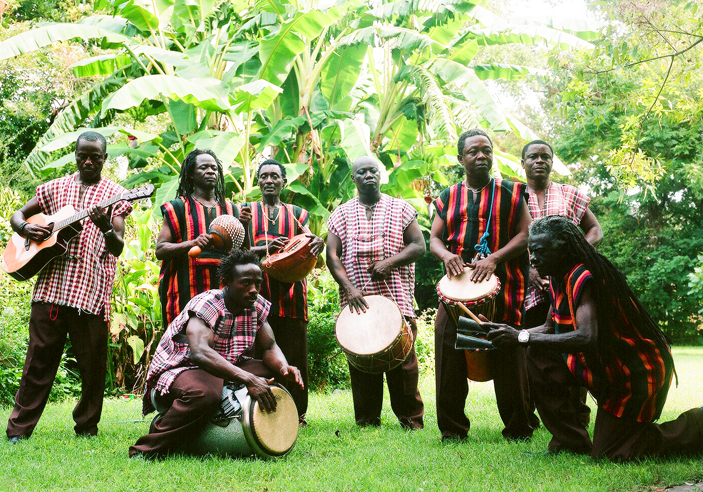 Sierra Leone's African All Stars offers African music that lifts the soul and puts a smile on your face.