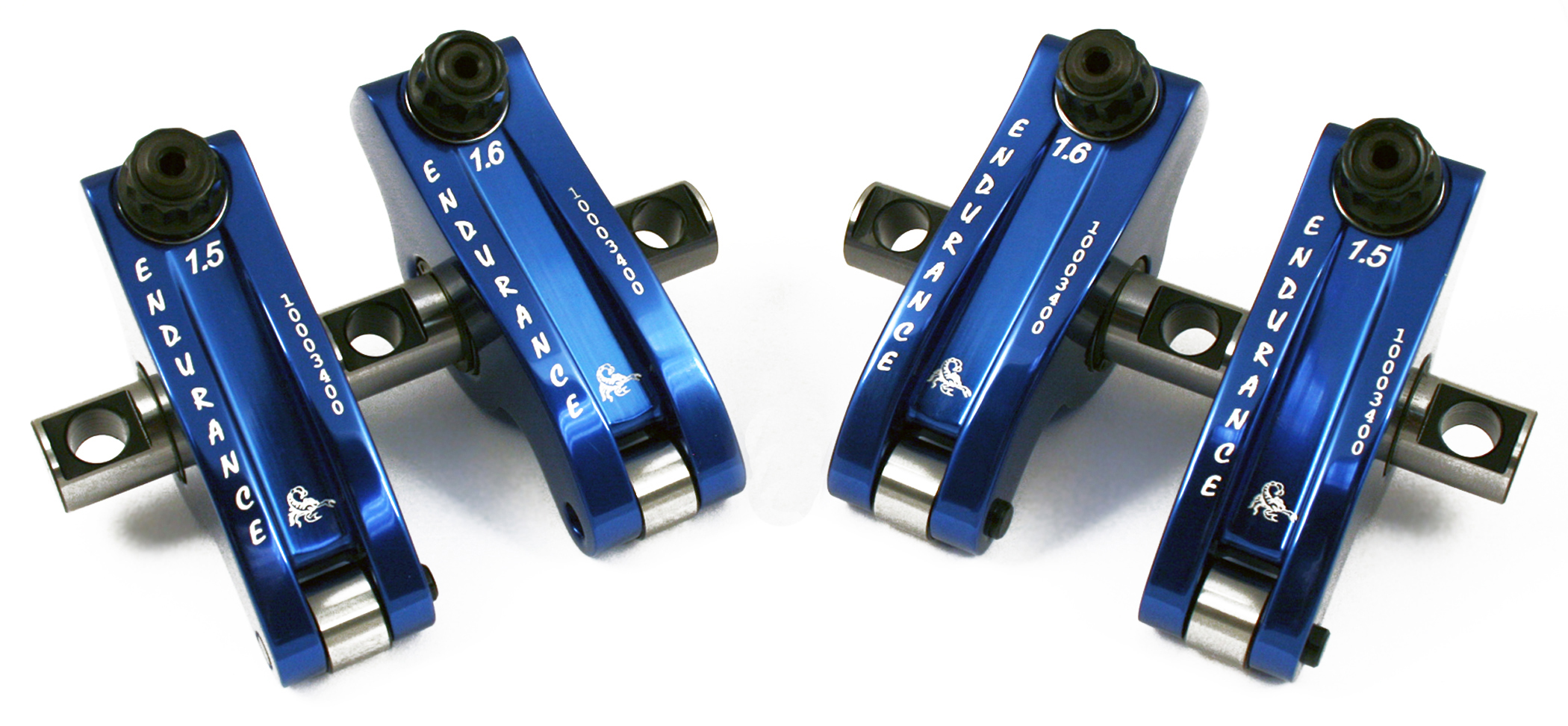 Scorpion Endurance Series Rocker Arms for Small Block Chevy, 1.5 Ratio