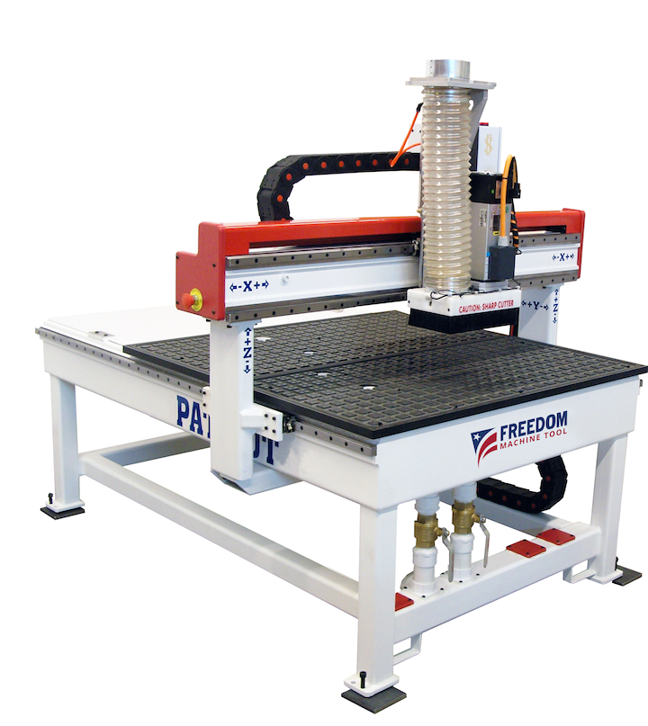 Freedom Machine Tool Patriot 4 x 4 3-Axis CNC Router