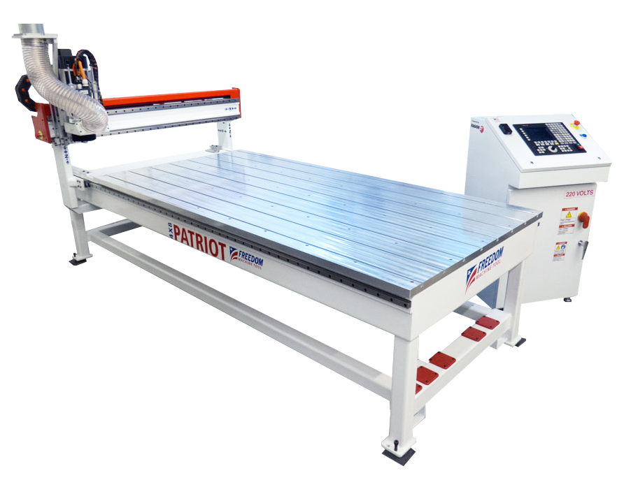 Freedom Machine Tool Patriot 4 x 8 3 Axis CNC Router