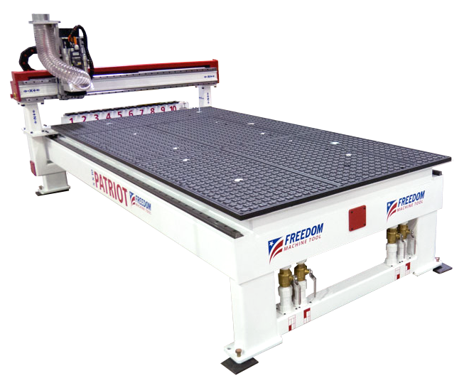 Freedom Machine Tool Patriot 5 x 10 3 Axis CNC Router
