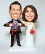 SUPERMAN BOBBLEHEADS CAKE TOPPERS