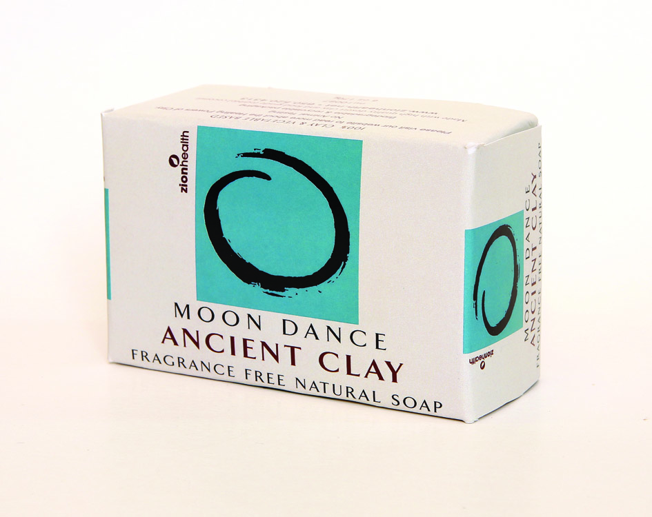 MoonDance Ancient Clay Soap. Purify your skin naturally. No Fragrance. Vegan. Paraben Free.