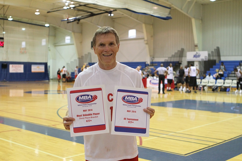 Frank Davis, Named MVP at National Masters Basketball  Association Championships, cites Activz Whole-Food Nutrition as Source of Senior Success
