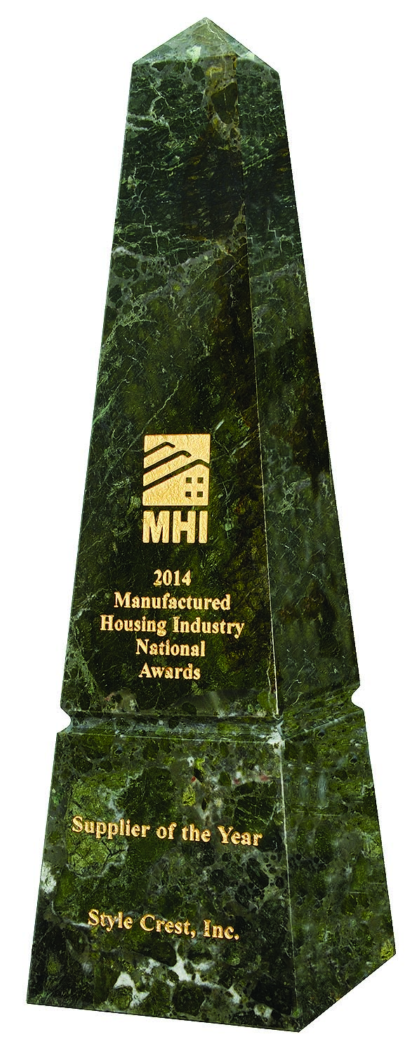 MHI Award presented to Style Crest, Inc.