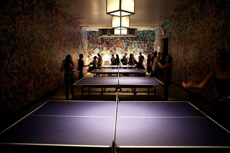 Ping Pong at Brooklyn Bazaar