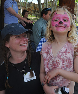 Family-friendly activities abound at the National Museum of Wildlife Art, including kids’ face painting at the Plein Air Fest in June.