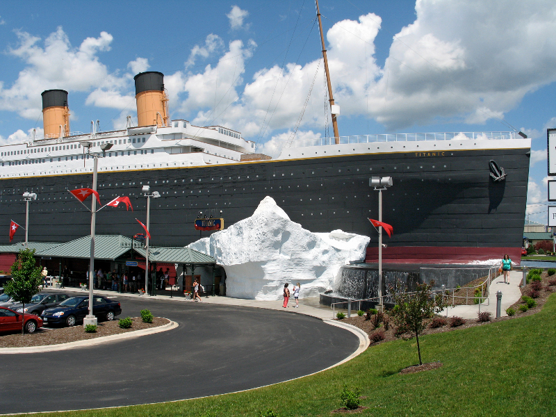 The Titanic Museum Attraction in Branson