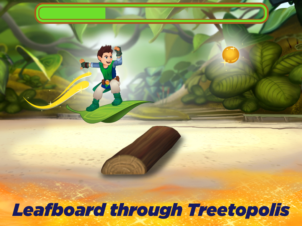 Leafboard through Treetopolis!