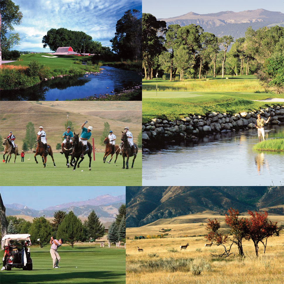 Big Horn, WY, is loaded with activities for outdoor enthusiasts such as fishing, golfing, polo and hiking. (Photos courtesy of The Powder Horn Golf Club and Sheridan Travel & Tourism)