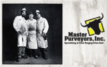 The "Master Purveyors"—Sam Solasz and his sons Scott and Mark—value excellence as a family tradition