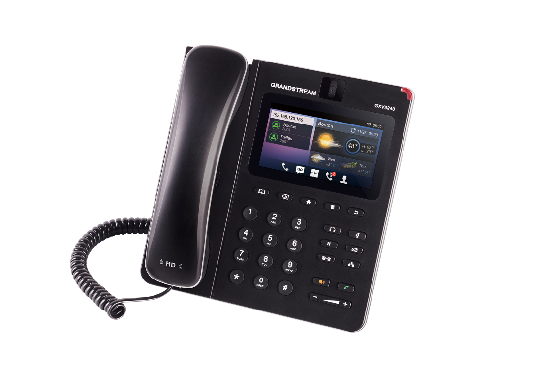 Grandstream GXV3240 IP phone with apps