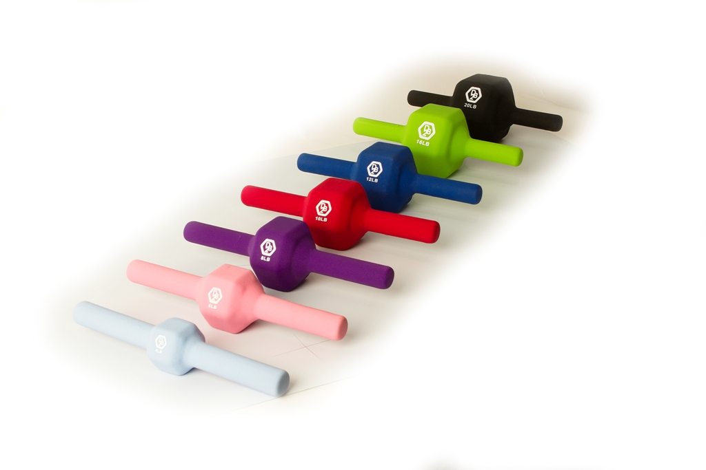 Dumbbell2, the next-generation of dumbbells, now available in new colors and weights