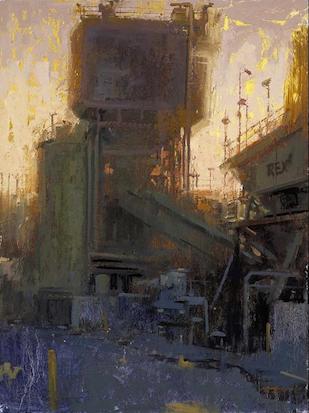 "Rex," an oil painting by William Wray, is one of the works on view in the California Art Club exhibition "Empathy for Beauty in the 21st Century" at the Carnegie Art Museum.