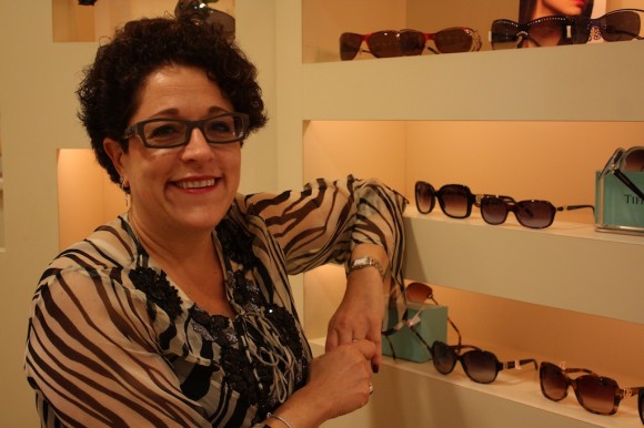 Sharon Decker owner of Eye Designs of Westchester