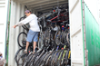 A Full Load of 400 Bikes on Its Way to Kenya