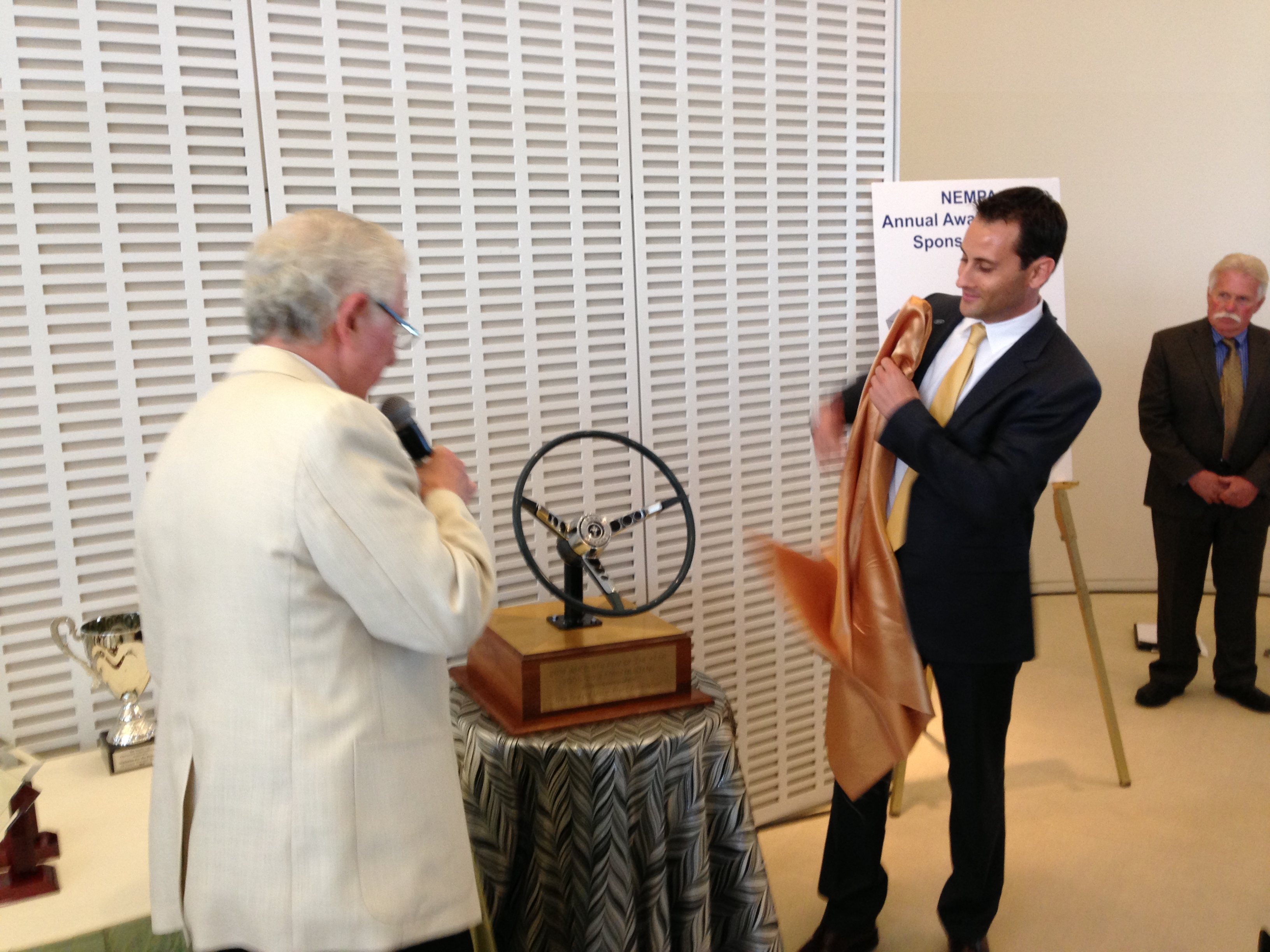 Ken Karwowski unveils the POV Trophy