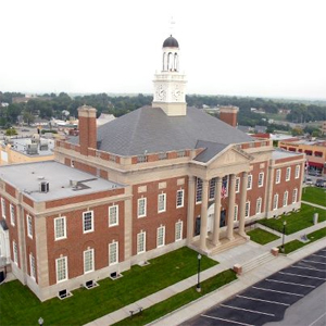 Truman Courthouse with Fypon Clock Tower